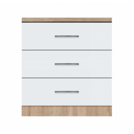 Тумба з трьома ящиками зі стільницею 1-ї категорії ширина 700 МАКСІ МЕБЛІ (70132)