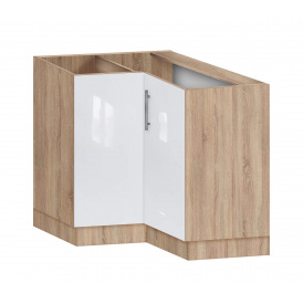 Тумба кутова кухонна без стільниці з фарбованими МДФ фасадами МАКСІ МЕБЛІ (5102490)