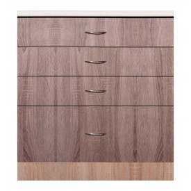 Тумба з чотирма ящиками зі стільницею 1-ї категорії 0,6 МАКСІ МЕБЛІ (10690)