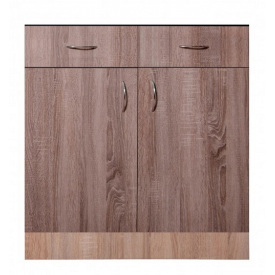 Тумба дводверна з 2-ма ящиками (без стільниці) 0,8 МАКСІ МЕБЛІ (10630)