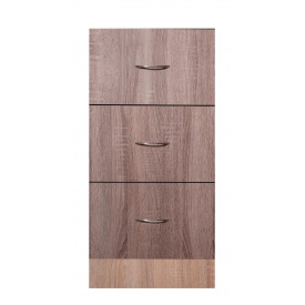 Тумба з трьома ящиками (без стільниці) 0,5 МАКСІ МЕБЛІ (10695)