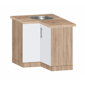 Тумба кутова кухонна з врізним миттям зі стільницею 1-ї категорії МАКСІ МЕБЛІ (70154)