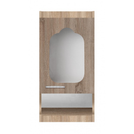 Шафа-вітрина (однодверна) (скло 4 мм) Валентина NEW 0,5 МАКСИ-МЕБЛІ (13052)