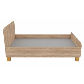 Ліжко Сицилія ЕККО МАКСІ МЕБЛІ (під матрац 1900 х 800) Дуб сонома (12012)