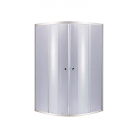 Душова кабіна Lidz Latwa SC80x80.SAT.HIGH.GR, скло тоноване 4 мм без піддону (LLSC8080SATHIGHGR2)