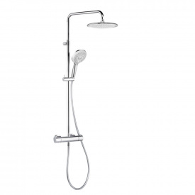 Душова система з термостатом Kludi Freshline Dual Shower System хром (6709205-00)