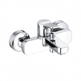 Змішувач для ванни настінного монтажу Kludi DN 15 PURE&EASY, хром