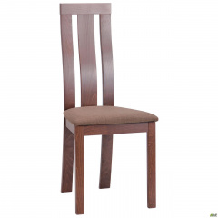 Стул обеденный АМФ Йорк 1010х450х500 мм деревянный орех светлыйс мягким сидением коричневый Киев