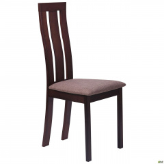 Стул обеденный АМФ Йорк 101х45х50 см деревянный коричневый с мягким сидением Киев