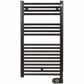 Електрична рушникосушка Zehnder Aura 906x500 500 Вт чорний (PBEBZ-090-50-MQ)