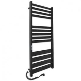 Електрична рушникосушка Laris Лавина ЧФЧ13 500x1200 Л чорний