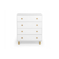 Комод UrbanOak-2 4ШУХ (Німфея Альба, 80x39x97 см) IMI