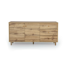 Комод UrbanOak-5 2ДВ 3ШУХ (Дуб Аппалачі, 159x39x77 см) IMI Кременчуг