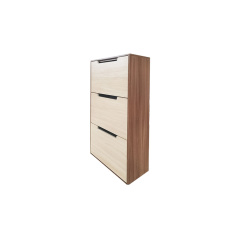 Тумба для взуття FrostFeel-2 (Дуб Аппалачі + Ільм Шампань, 704х282х1234 мм) Лозовая