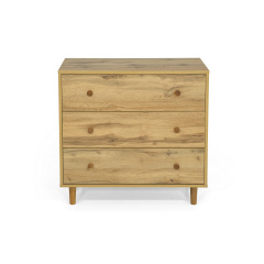 Комод UrbanOak-1 3ШУХ (Дуб Аппалачі, 80x39x77 см) IMI Житомир