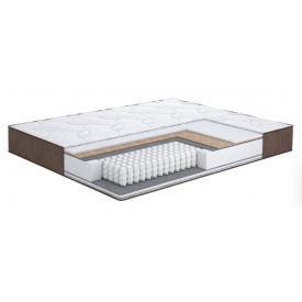 Ортопедический матрас Lungo Matroluxe 150х200 cм на пружинах Покет-Спринг