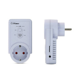 Розумна GSM розетка з датчиком температури Vbestlife iTimer USB Білий (100154) Конотоп
