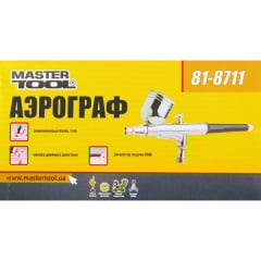 Міні аерограф з набором аксесуарів MASTERTOOL ПРОФІ 81-8711 Харків