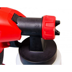 Краскопульт электрический MPT 400 Вт 800 мл 60 DIN/с Ø 1,8/2,6 мм 800 мл/мин 1,5-2,5 бар Red and Black (MESG4003) Акимовка