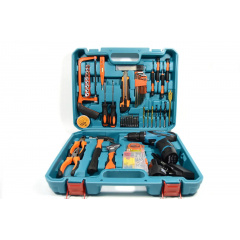 Набір дриль+шуруповерт 2 в 1 Makita DF330DWE 12V 2A/h Li-Ion + великий набір інструментів 45 шт (1934124125) Мукачево