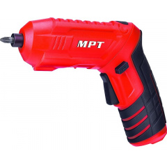 Отвертка аккумуляторная поворотная MPT 4 V Li-ion 1.5 Ач 250 об/мин 3.5 Нм USB Red with Black (MCSD4006.1) Володарск-Волынский
