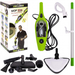 Швабра парова-пароочисник Steam Master H2O Mop X10 1300W Green (3_01249) Геническ