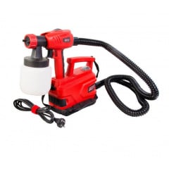 Краскопульт электрический MPT 500 Вт 800 мл 50 DIN/с Ø 1,8/2,6 мм 850 мл/мин 1,5-2,5 бар Red and Black (MESG5005) Суми