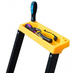Лестница MASTERTOOL алюминий/сталь 6 ступеней h 1282 мм (79-1206) Ладан