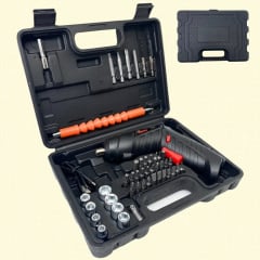 Акумуляторний поворотний шуруповерт VigohA 47 в 1 USB в валізі Дзензелівка