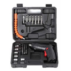 Акумуляторний поворотний шуруповерт VigohA 47 в 1 USB в валізі Дзензелівка