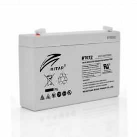Аккумуляторная батарея AGM Ritar RT672 6V 7.2Ah