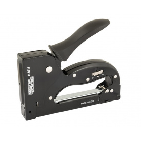 Степлер рессорный MASTERTOOL скоба R53 4-14мм Black (41-0914)