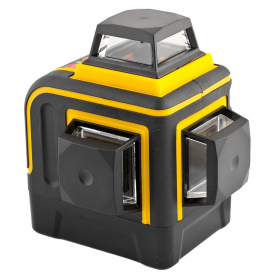 Уровень лазерный MASTERTOOL 10м ±0,2мм/м 3 гол H/V/H+V H360°/2*V360° ±3°RED/635нм (30-1912)