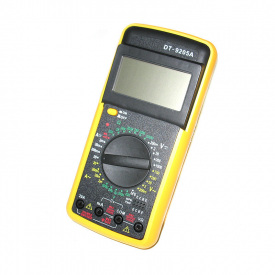 Мультиметр цифровой Спартак DT-9205A Желтый с черным (008301)