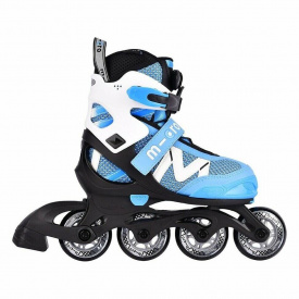 Ролики Micro New Shaper 37-40 Blue-White (1012-MIS-NS3-BL40)