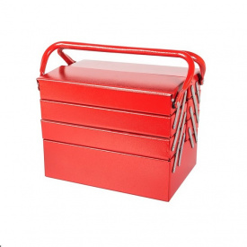 Ящик для инструментов металлический MASTERTOOL 330 мм 4 яруса 7 отделений (79-3307)