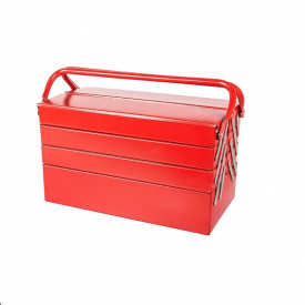 Ящик для инструментов металлический MASTERTOOL 440 мм 4 яруса 7 отделений (79-4307)