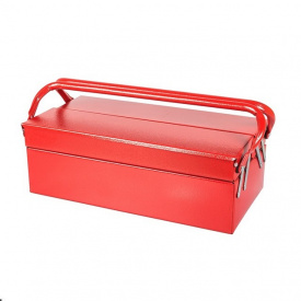 Ящик для инструментов металлический MASTERTOOL 440 мм 2 яруса 3 отделения (79-4303)