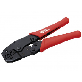 Клещи для обжима контактов с храповым механизмом MASTERTOOL 0.5-6.0 мм² Red (75-2250)