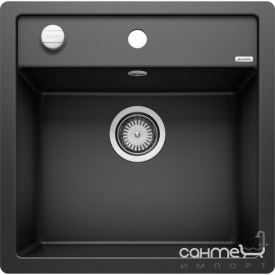 Гранитная кухонная мойка Blanco Dalago 45-F Silgranit 527060 нежный белый