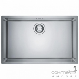 Прямоугольная кухонная мойка под столешницу Franke Maris MRX 110-70 122.0719.936 полированная сталь