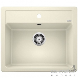 Гранитная кухонная мойка Blanco Legra 6 Silgranit 527269 вулканический серый