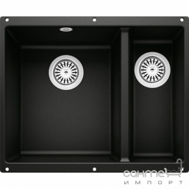 Гранитная кухонная мойка Blanco Silgranit Rotan 340/160-U 527144 нежный белый