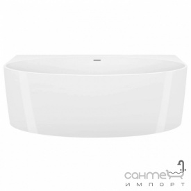 Полукруглая пристенная ванна Rea Malta 1695 REA-W3003 белая
