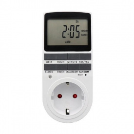 Розетка с таймером включения и выключения Timer Socket KWE-TM02-EU 8747 CNV