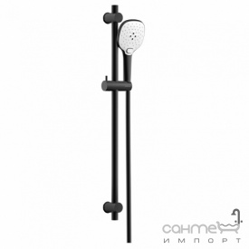 Душевой гарнитур Volle Cascada B70 1586.170304 de la noche матовый черный, з режима