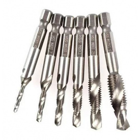 Набор 6x метчиков BTB нарезание резьбы M3-M10 1/4