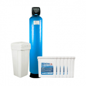 Система комплексного очищення води Filtrons X5 1465 Clack CI 75 л + сольовий бак 100 л