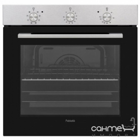 Встраиваемый электрический духовой шкаф Fabiano FBO 810 Inox черный/нерж. сталь