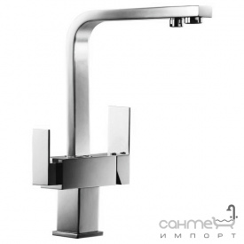 Смеситель для кухни с изливом для фильтрованной воды Blue Water Taupo нержавеющая сталь